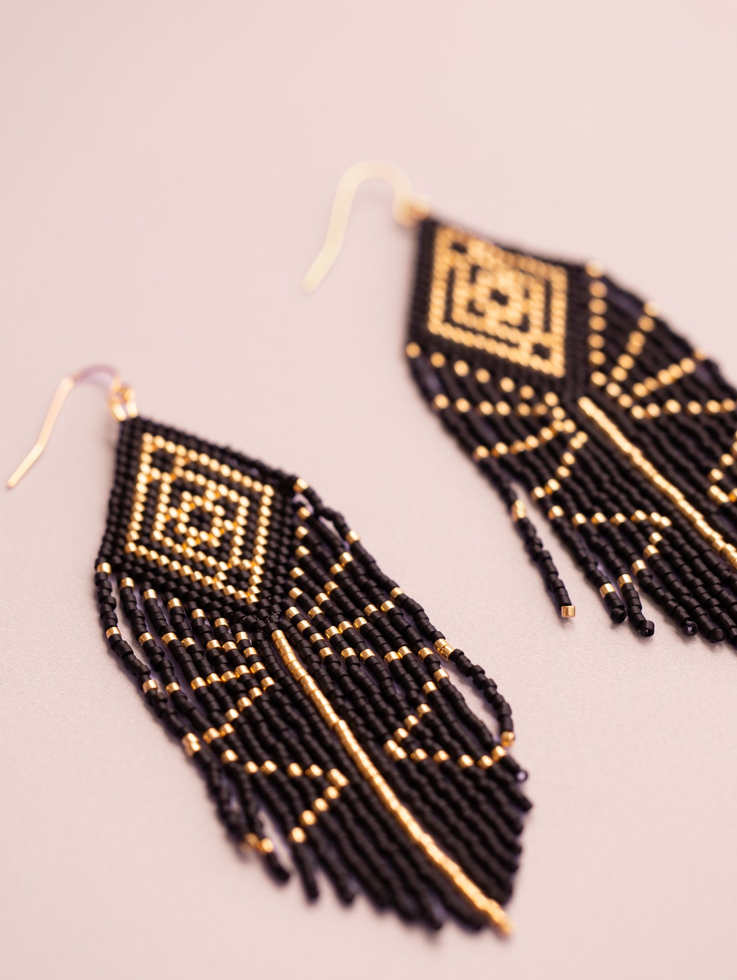Diamond Fringe Earrings