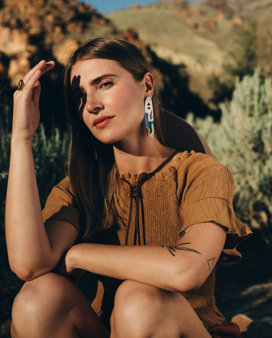 Skye Earring (Topaz)