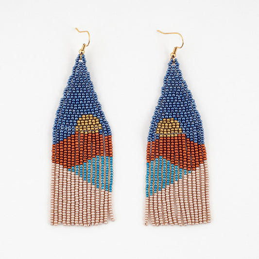 Vista Earrings - Blue