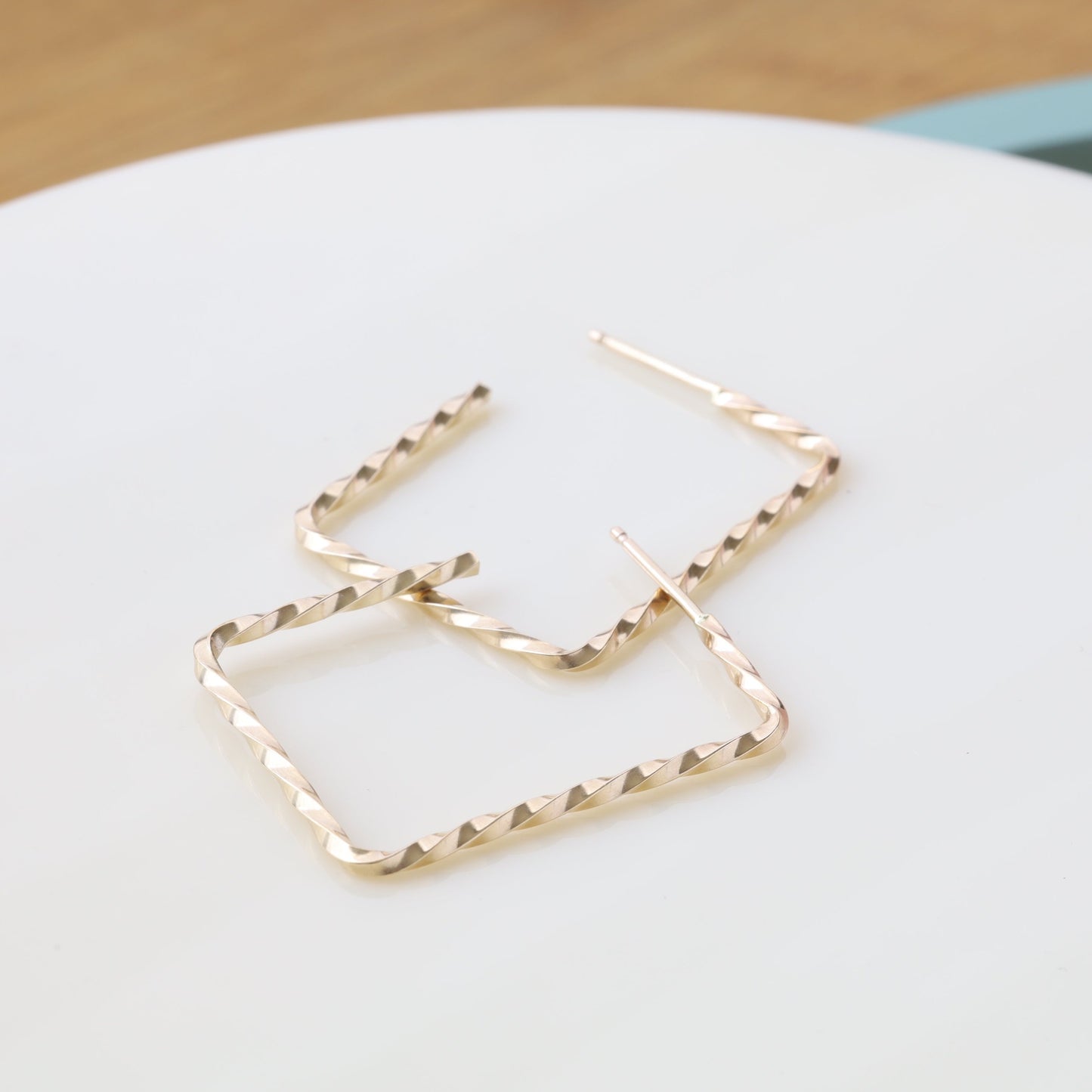 Small Twisted Haney Earrings