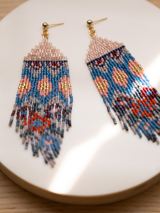 Huipil Fringe Earrings