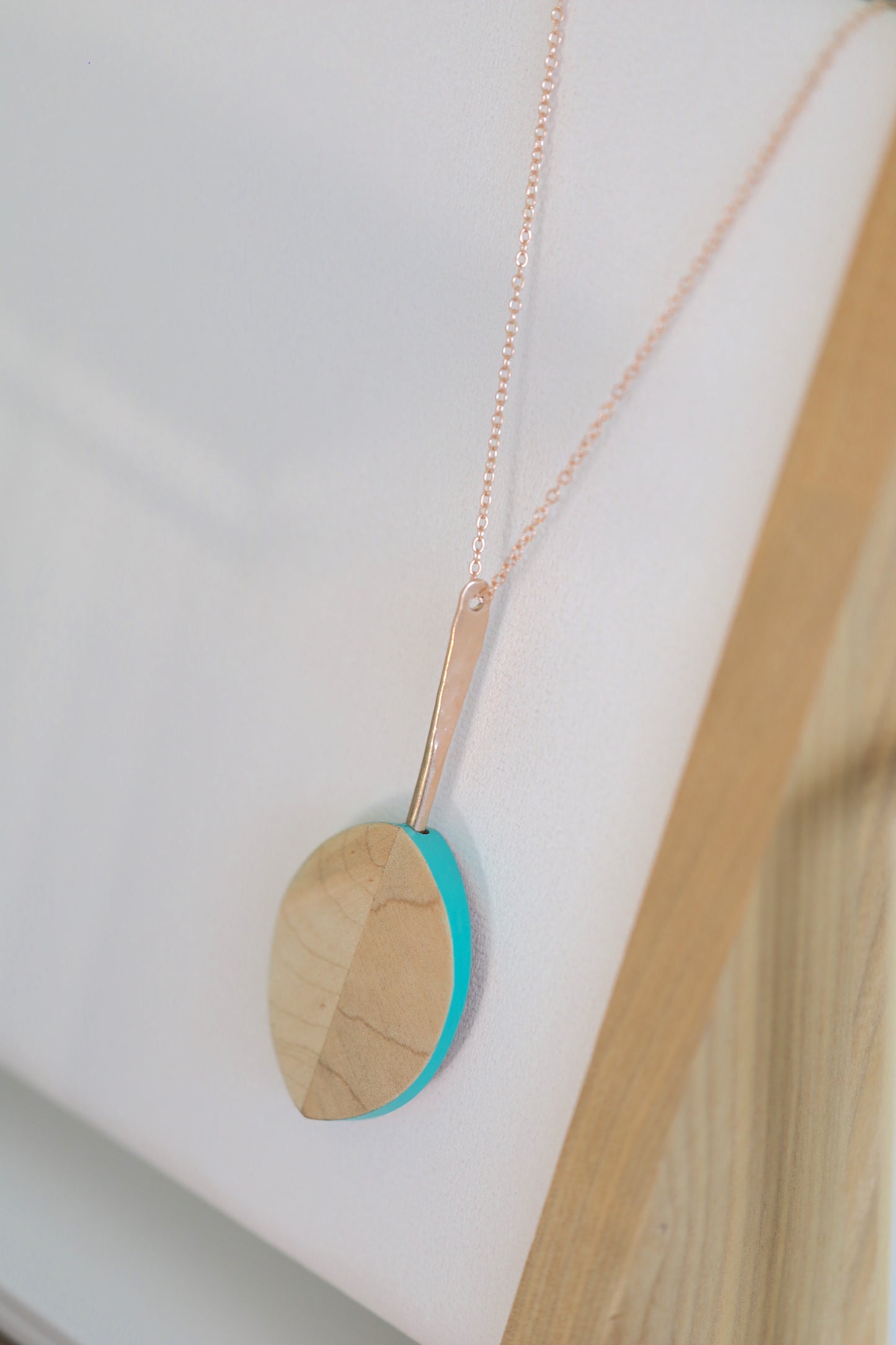 New Leaf Necklace - Maple