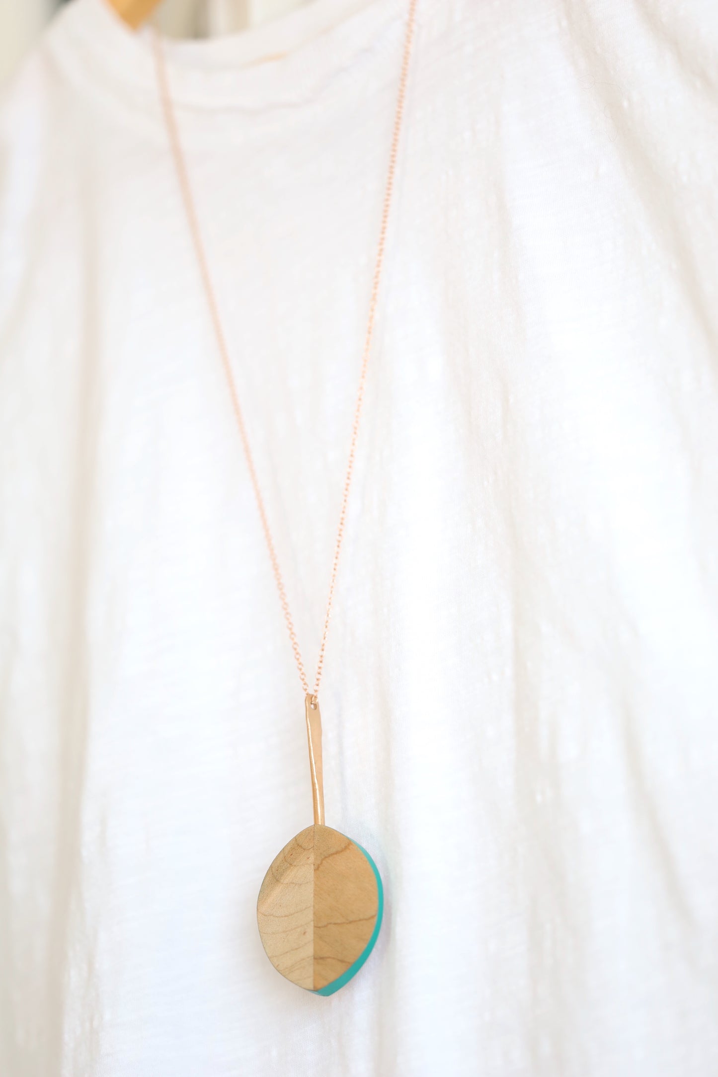 New Leaf Necklace - Maple