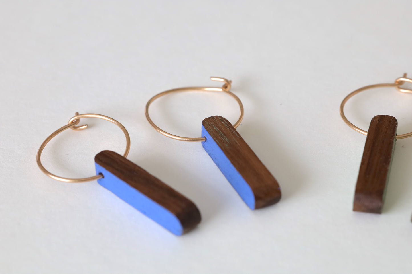 Tag Hoop Earrings