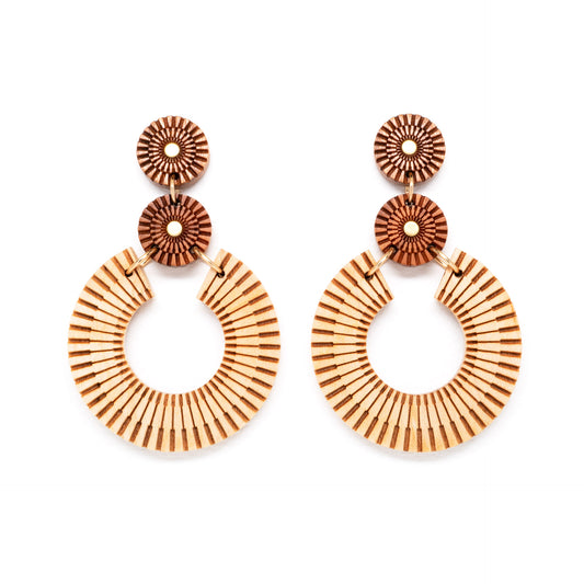 Woven Statement Hoops